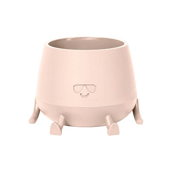 Кашпо Мистер Крутой 0,6л Пудровый КШ-1852 х18 