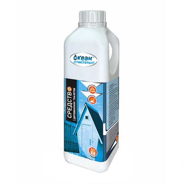 Океан чистоты 1 л средство для деревенских туалетов