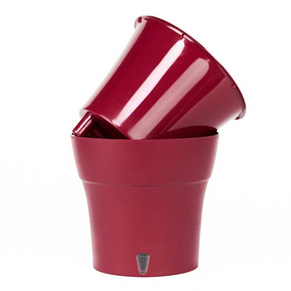 Горшок ДАЛИ СОФТ 5 л Винный х8 