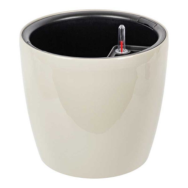 Кашпо автополив АНФА D280 13л Кремовый М3233 х1 