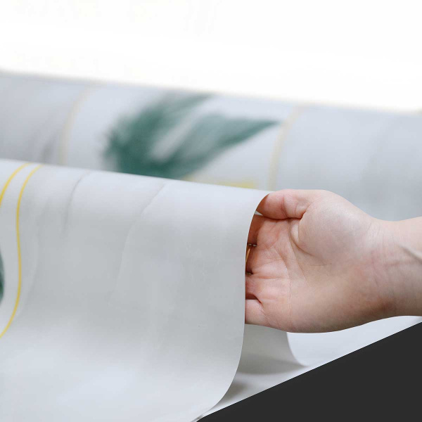 Клеенка Прозрачная 0,65мм*0,6*20м 088G С РИСУНКОМ