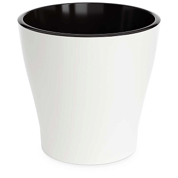 Горшок ЛЕЯ белый 17л двойной БШ8858 х3 