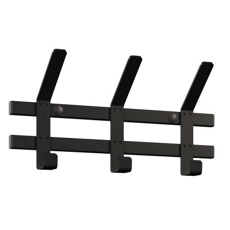Вешалка "Торонто 3" цвет черный ВНТ3Ч 364х174х91мм