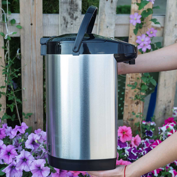 Термопот Добрыня 4,5л нерж. DO-495 нерж./черный х6