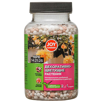 Удобрение для декор-цветущих JOY GARDEN 200гх16 