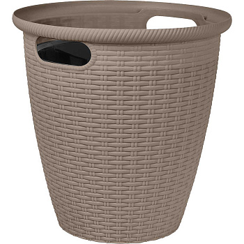 Кашпо "InGreen Rattan" 16/30л Французский платан х4 