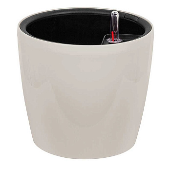 Кашпо автополив АНФА D220 6л Кремовый М3232 х8 