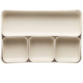 Комплект органайзеров УНО 4 Бежевый х15