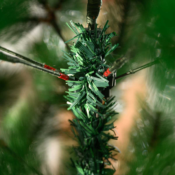 Елка HJ180-29  180см зелен. 225веток мет подст.