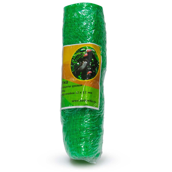 Сетка от птиц 2*5 10г/м2 (12*12мм) САДОВИТА (25)