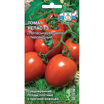 Семена Томат Непас 13 Непасынкующийся сливовидный Седек