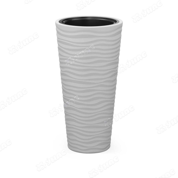 Кашпо Оазис 13/63л со вставкой СЕР БШ8082 х2 