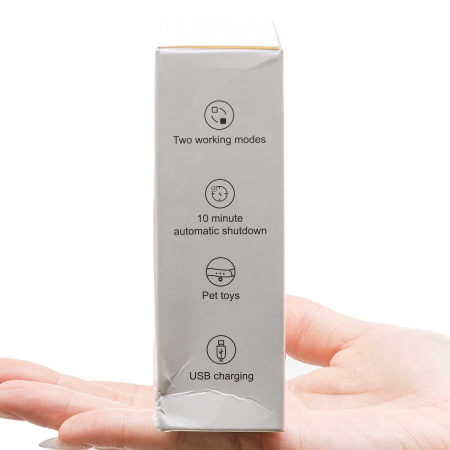 Ошейник 35см 1см, силикон. ЛАЗЕР. 2реж USB NA2646