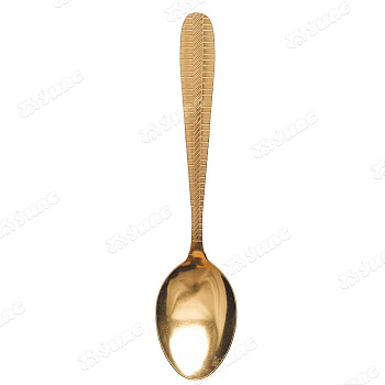 Ложка столовая золото 6шт "прямоугольник" NA2302-1 (100)