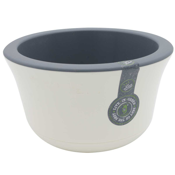 Горшок "Омега" 2,4л Ванил Антр вкл ОМ20-31 Ливингр 