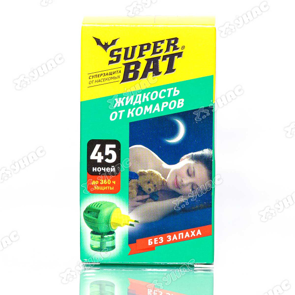 Антикомариная жидкость 30 мл / 45 дней SuperBAT