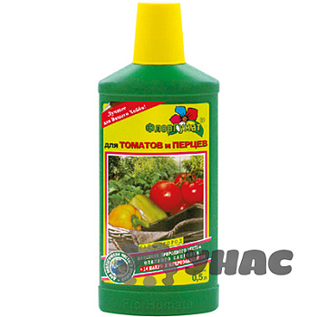 ФлорГумат 0,5 л. для томатов, перцев ГЕРА 