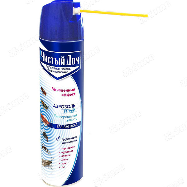 Дихлофос Чистый Дом 600 мл (аэрозоль) 02-852