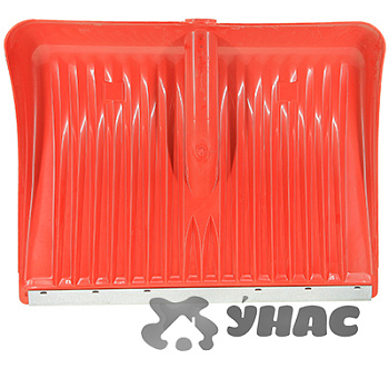 Лопата снег. пласт с пл 500х400 Айсберг d40 красн