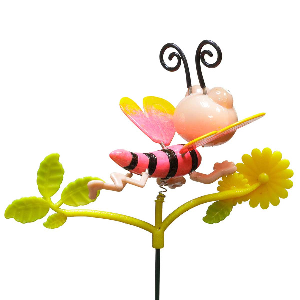 Штекер садовый Пчелка на веточке NA2683 16*11см (288)