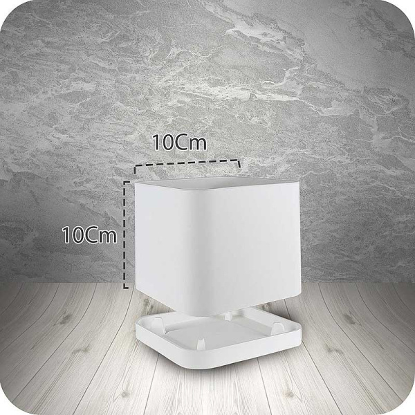 Горшок 0,65л белый 104/10-1 х24 