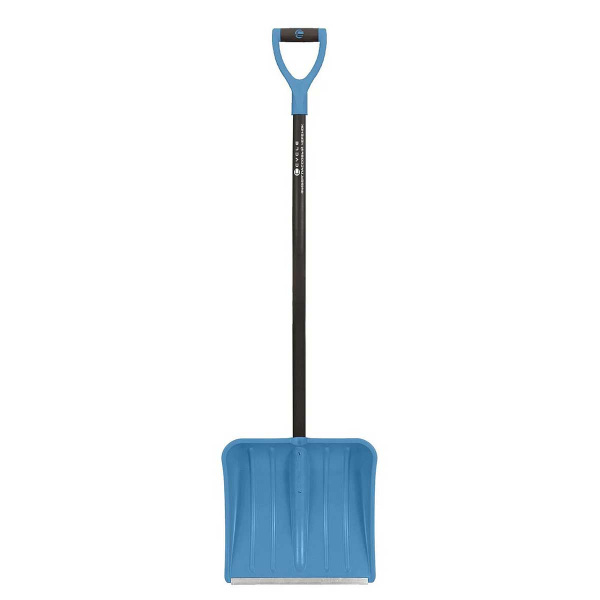 Лопата снеговая пластик Про Макс Скиф стеклопластиковый черенок в сборе 327078-00х5