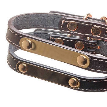 Ошейник 39*1,5 см полиуритан МИКС NA2618 (600)