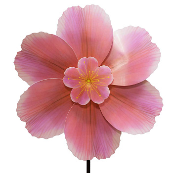 Ветряк D-35см Цветок 2-х ярус. NA2667