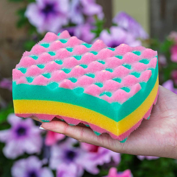 Губка для тела Милые мелочи Тропиканка х40 