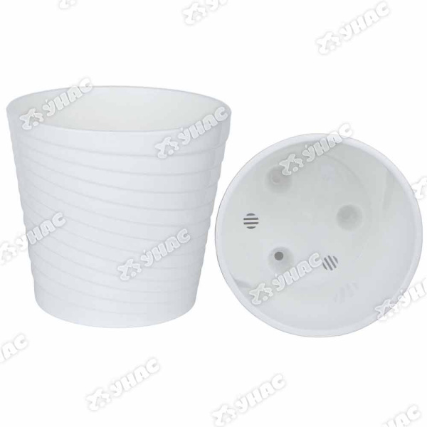 Горшок "ЭЙС" 1,65 л Белый ЭС14-10 Ливингрин (14) 