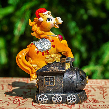 Копилка 25084 Лошадка с поездом 12 см (96)