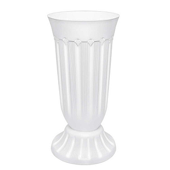 Вазон Флавия 5л белый Эльфпласт 284 х16 