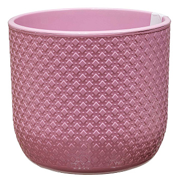 Кашпо "Клевер" 4,5л Пионовый Авеню Пласт 