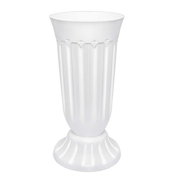 Вазон Флавия 5л белый Эльфпласт 284 х16 