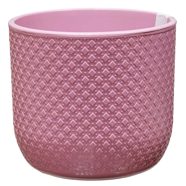 Кашпо "Клевер" 4,5л Пионовый Авеню Пласт 