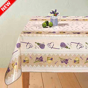 Клеенка 140*20 ДЕКОРАМА 115А* (Лаванда) Турция