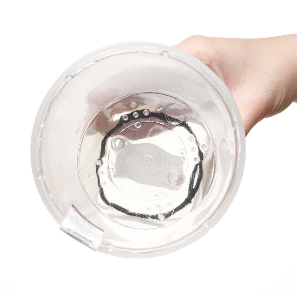 Кашпо Грейс d12 Прозрачный Пласт Авеню 