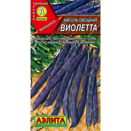 Фасоль  Виолетта  Аэлита Ц