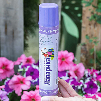 Аэрозоль от мошки 270 см к. ЛАВАРИКА-Комфорт Ваше Хозяйство х24
