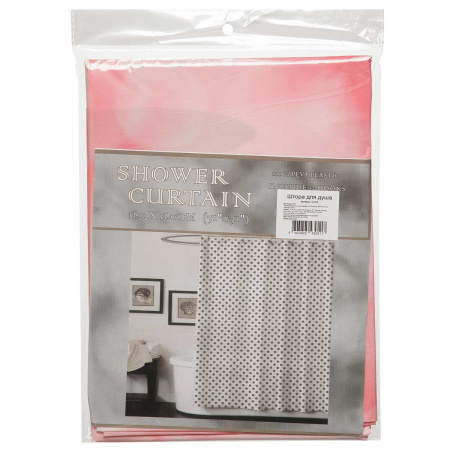 Шторы для ванной 180*180 см с рисунком ПВХ G-9-2NA 