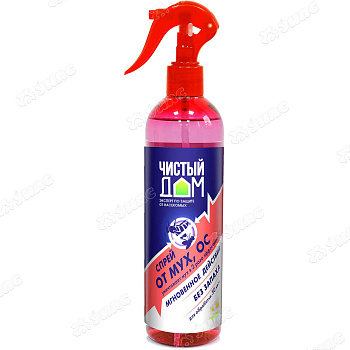 Спрей от мух,ос 400мл Чистый дом 02-344 х24
