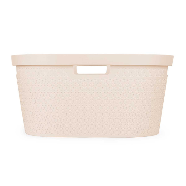 Таз для белья Элемент 35 л бежевый БШ9022 х6