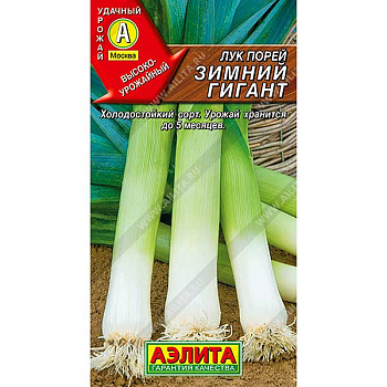Лук порей Зимний гигант Аэлита Ц