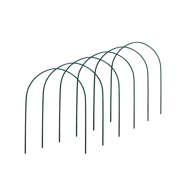 Дуга парниковая, комплект из 6-ти штук, материал стальная трубка в ПВХ оболочке, длина 2м, ширина 1м, высота 0.75м САДОВИТА  (х200шт.)