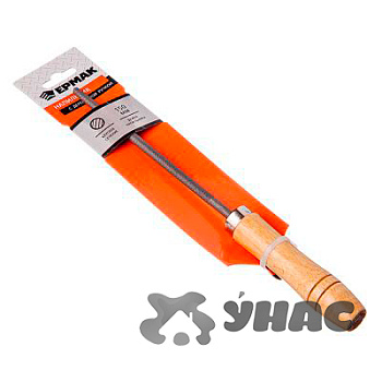 Напильник ЕРМАК 150мм кругл. с дер.ручкой 645-012 х72