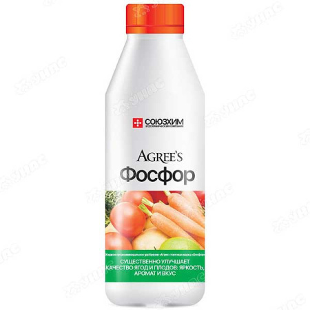 Удобрение жидкое 0,5л. (фосфор) Agrees х16 
