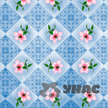 Клеенка тканая основа 125*25м 1 сорт 924/1 (424/1) (розы) Тверь