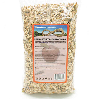 Щепа для копчения ЯБЛОНЯ 2л х 24