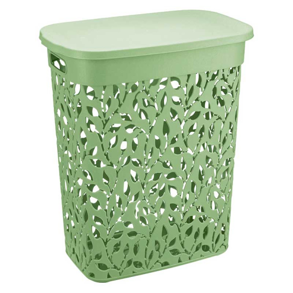 Корзина для белья Флора 35 л Мята М2620