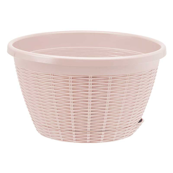 Кашпо Подвесное 4,5л пудра без подвеса КШ-6449 ВМС х20